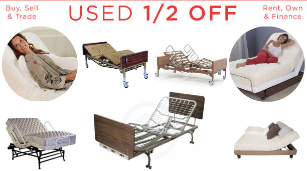 sale price cost used hospital bed recycled slightly seconds re-conditioned medical mattress