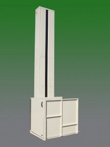 Mac's Extended Vertical Lift for high porches and second-story entries in Las Vegas - ELECTROPEDIC