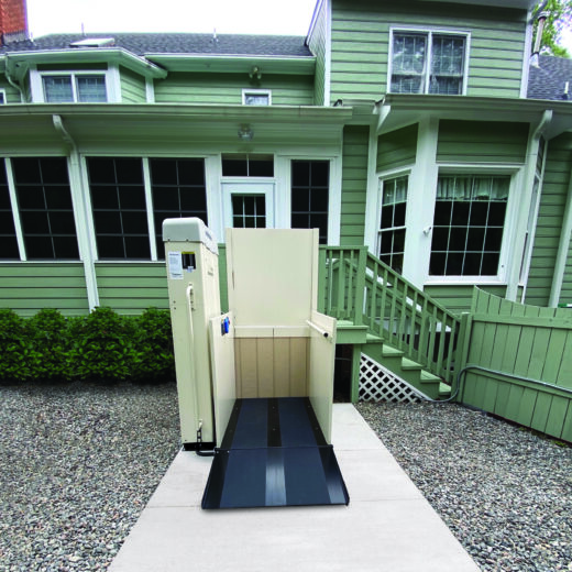 Las Vegas Bruno VPL-3153 vertical platform wheelchair elevator lift